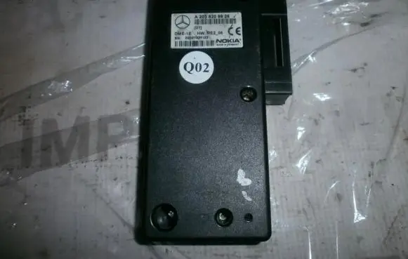 Mercedes-Benz C W203 Other control units/modules A2038209926
