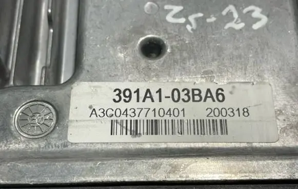 KIA Ceed Engine control unit/module 3911003BA6 A3C0479840101 391A503BA6