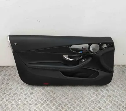Front door card panel trim