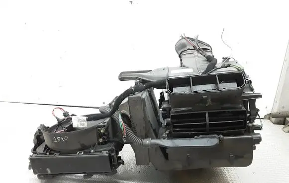 Interior heater climate box assembly