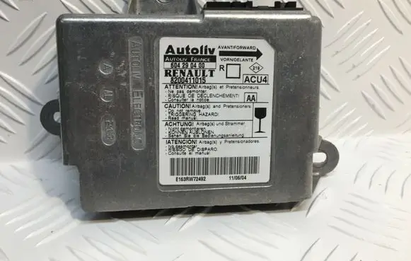 Renault Scenic II - Grand scenic II Airbag control unit/module 8200411015