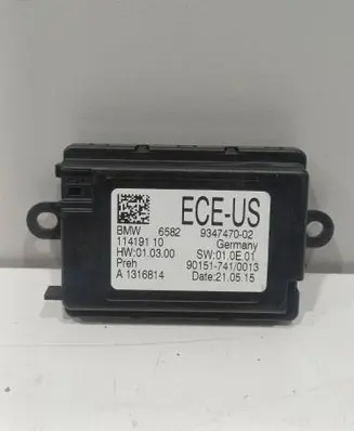 BMW X3 F25 Other control units/modules 9347470 11419110 A1316814