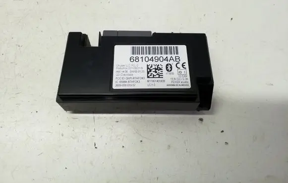 Chrysler Town u0026 Country V Bluetooth control unit module 68104904AB