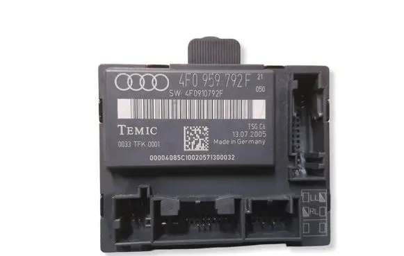 Audi A6 S6 C5 4B Door control unit/module 4F0959792F 0033TFK0001 4F0910792F