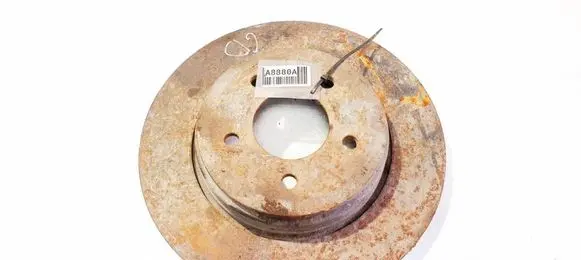 BMW 6 E63 E64 Rear brake disc ventiliuojamas
