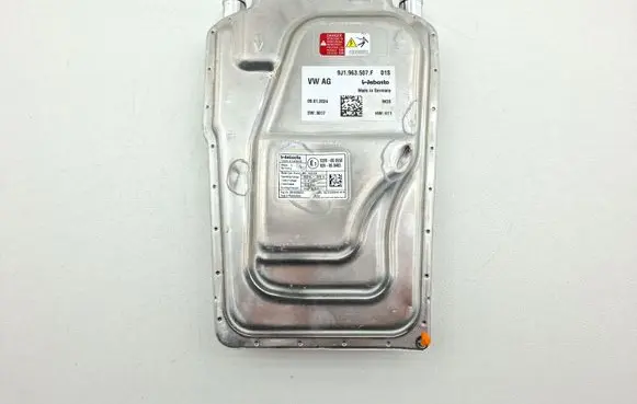 Porsche Taycan 9J1 Auxiliary heating control unit/module 9J1963507F 09012024