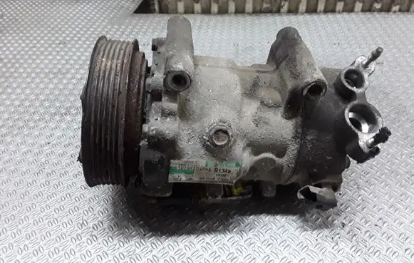 Peugeot 207 Air conditioning (A/C) compressor (pump) 9659875780