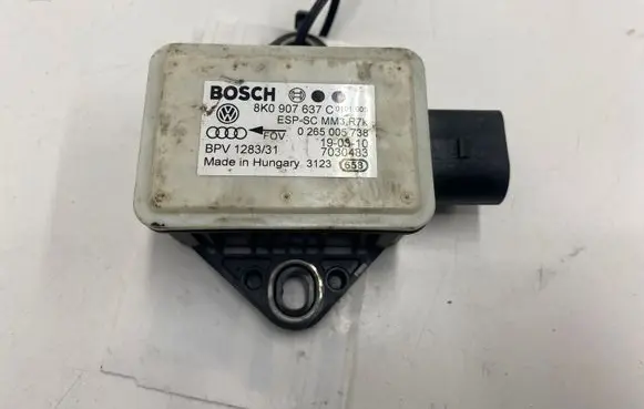 Audi Q5 SQ5 ESP acceleration yaw rate sensor 8K0907637C