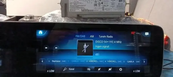 Mercedes-Benz GLC X253 C253 Radio/CD/DVD/GPS head unit A2539006506