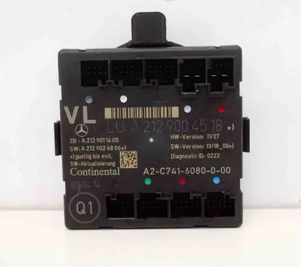 Mercedes-Benz E C207 W207 Door control unit/module A2129011605 A2129026806