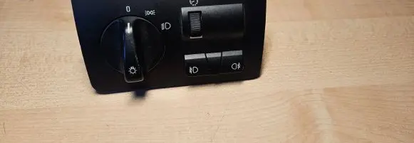 BMW X5 E53 Light switch 8380255 001586 037045051