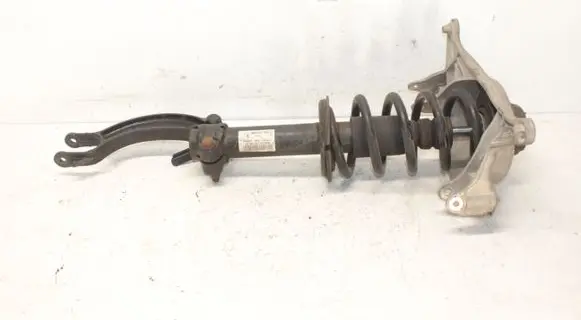 Front shock absorber with coil spring