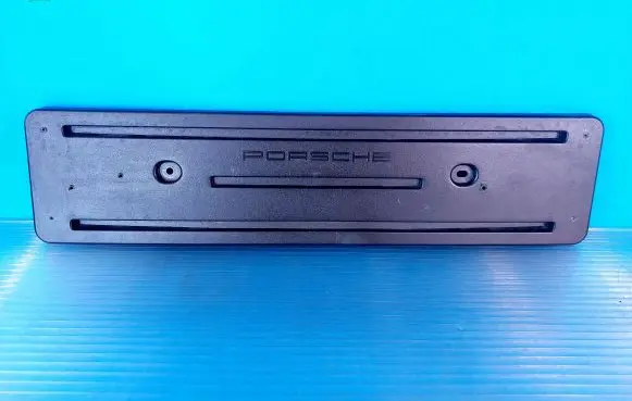 Porsche Cayenne (9Y0 9Y3) Number Plate Surrounds Holder Frame 9Y0827211