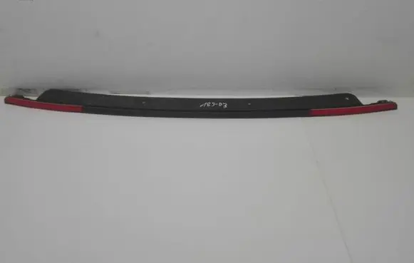 Rear bumper trim bar molding