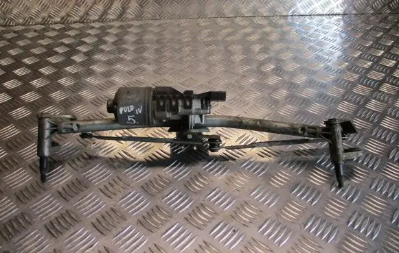Volkswagen Polo IV 9N3 Front wiper linkage 