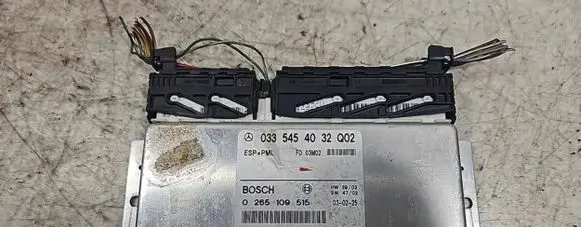 Mercedes-Benz E W211 ESP (stability system) control unit 0335454032 DKEBD9033024 0265109515