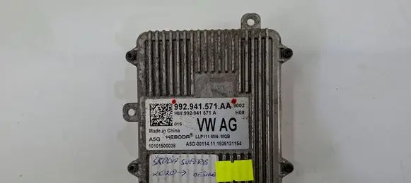 Skoda Superb B8 (3V) Headlight ballast module Xenon 992941571AA K95017T