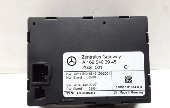 Mercedes-Benz A W169 Gateway control module A1695403945 A2115403545
