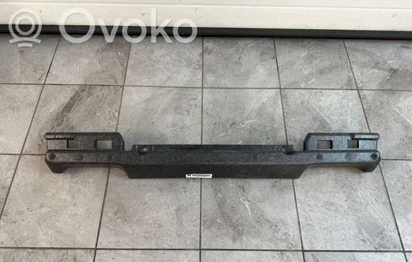 Front bumper foam support bar