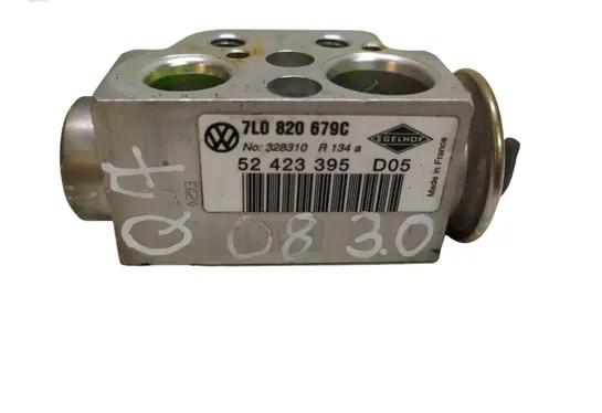 Audi Q7 4L Air conditioning (A/C) expansion valve 7L0820679C 52423395D05