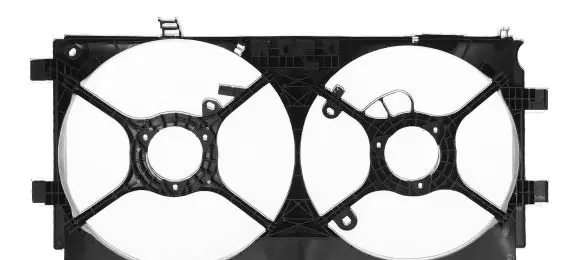 Peugeot 4008 Radiator cooling fan shroud 1355A205 1355A093 1355A131