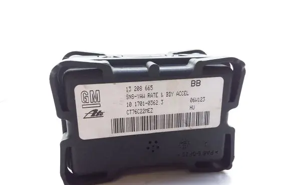Opel Zafira B ESP acceleration yaw rate sensor 06W123 13208665