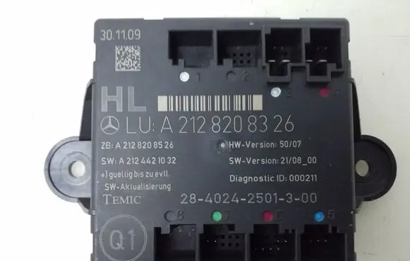 Mercedes-Benz E W212 Door control unit/module A2128208326