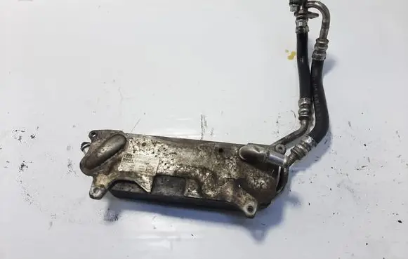 Engine oil radiator