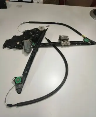 Volkswagen Sharan Front door window regulator with motor 113761 05075510