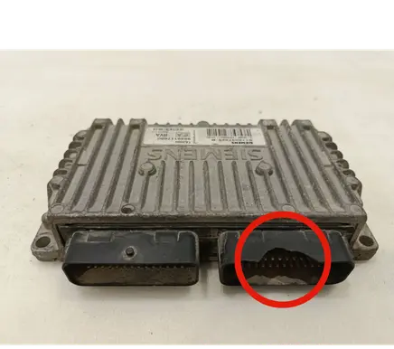 Peugeot 307 Gearbox control unit/module 9649117680 S118047529B 8200031512