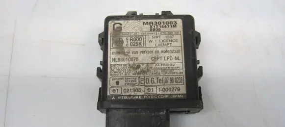 Mitsubishi Galant Alarm control unit/module MR301003
