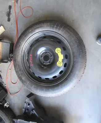Jaguar F-Pace R19 spare wheel 