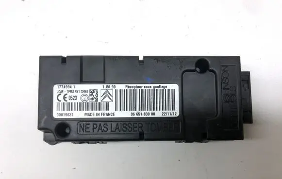 Peugeot 3008 I Bluetooth control unit module 9665183080