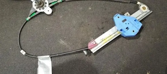 Ford Mondeo MK II Sliding door window regulator with motor 93bbf27001al4796