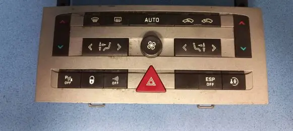 Peugeot 407 Climate control unit VP4PUH18C612GE