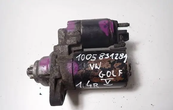 Volkswagen Golf V Starter motor 1005831281