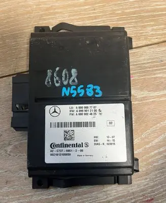 Mercedes-Benz E C207 W207 Blind spot module A0009007707 A0009012707 A2C73768612