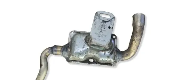 Volkswagen PASSAT B8 Webasto auxiliary heater silencer 3Q0819193B