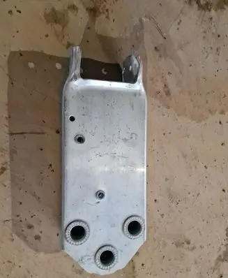 Front bumper support beam