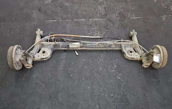 Rear axle beam