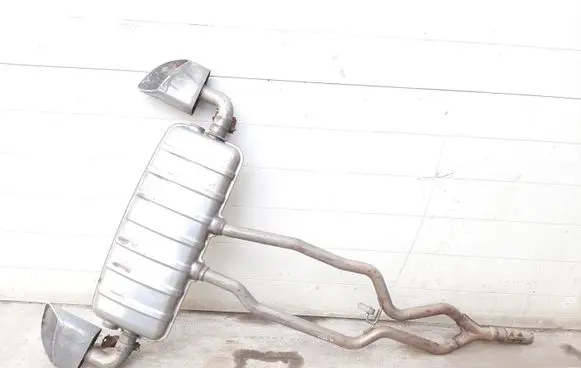 Volkswagen Touareg II Muffler/silencer 