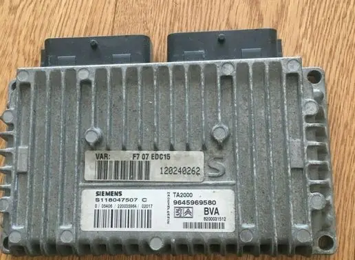 Citroen C5 Engine control unit/module S118047507C 9645969580 8200031512