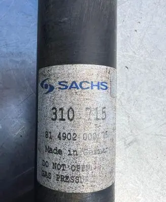 Rear shock absorber/damper