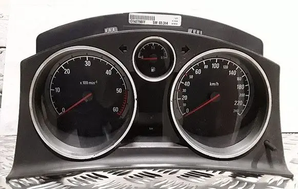 Opel Astra H Speedometer (instrument cluster) 13142790tf