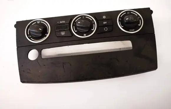 BMW 5 E60 E61 Climate control unit 6411698850201 64116988502-01