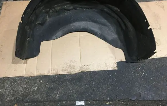 BMW X6 E71 Rear arch fender liner splash guards 7248212