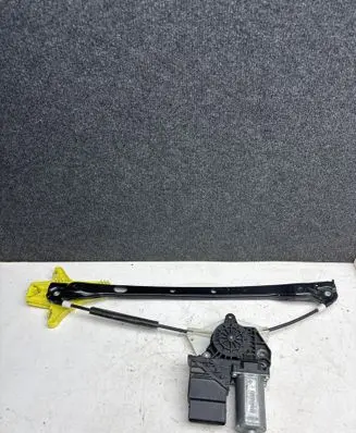 Sliding door window regulator with motor