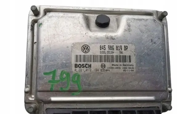 Audi A2 Engine ECU kit and lock set 0281012194 0281012194 045906019BP