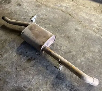 Volkswagen Crafter Muffler/silencer 2N0253211G