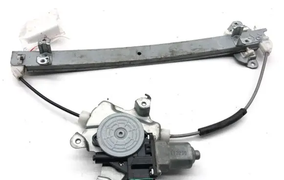 Front door window regulator with motor
